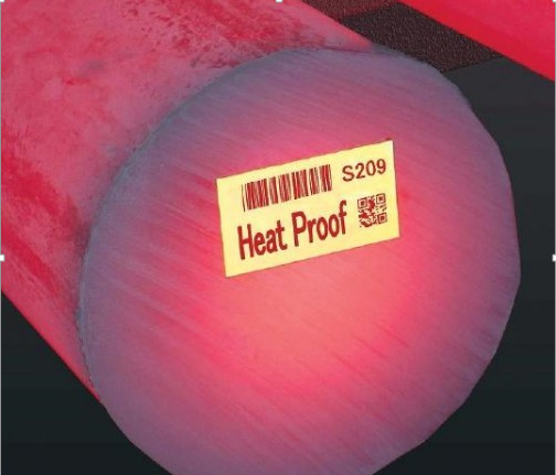 耐600℃-1280℃ 钢铁标签